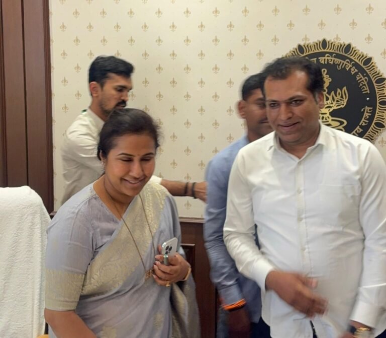 नागरिक आरोग्य सहायता कक्ष तर्फे आरोग्य राज्यमंत्री मेघना दीदी साकोरे-बोर्डीकर यांची सदिच्छा भेट